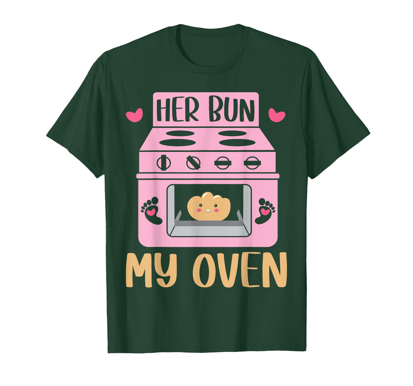 Her Bun My Oven - Surrogate Mother T-Shirt