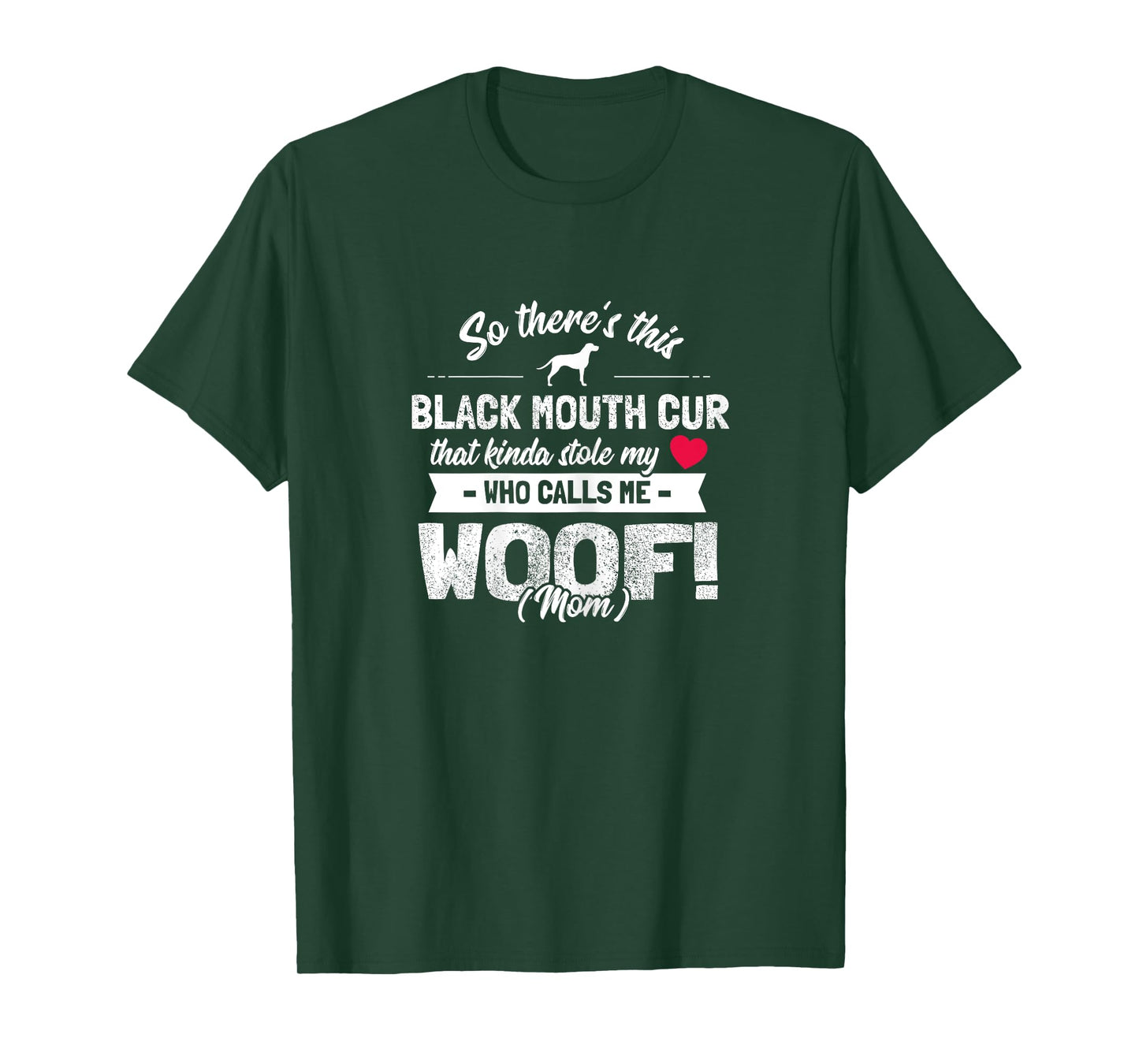 Black Mouth Cur Mom - Dog Owner Gift Humor T-Shirt Women T-Shirt