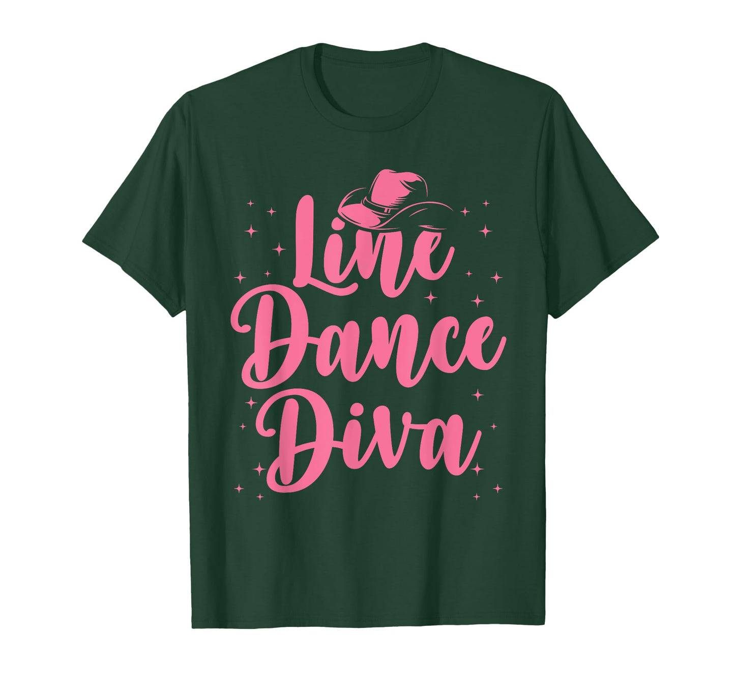Line Dancing Art For Women Girls Country Western Line Dancer T-Shirt
