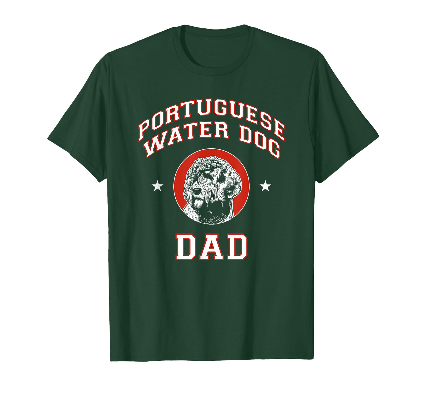 Portuguese Water Dog Dad Dog Father T-Shirt for Men Women Kids