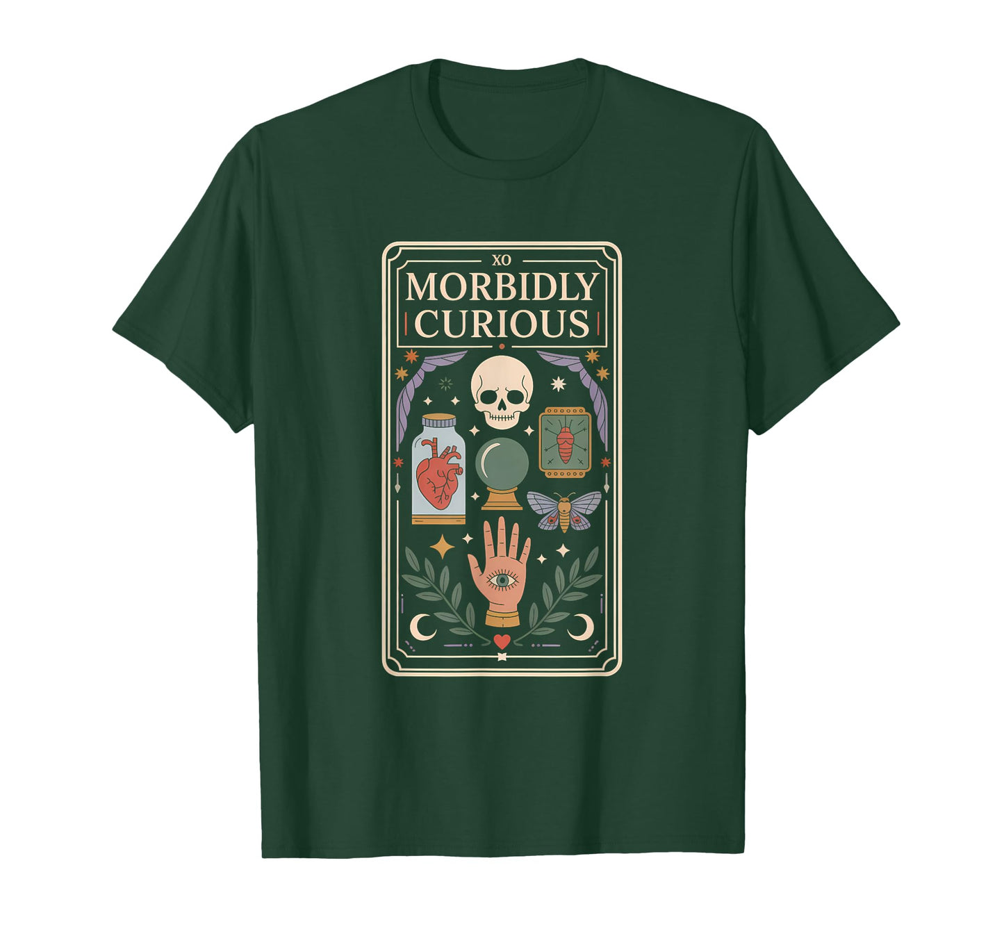 Morbidly Curious Oddities Shirt Gothic Witchy Vibes T-Shirt