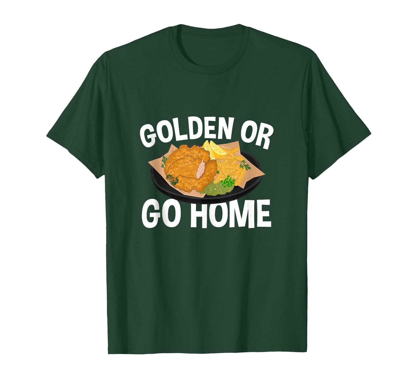 Golden Or Go Home Fish Fry Fried Fish Tank Top