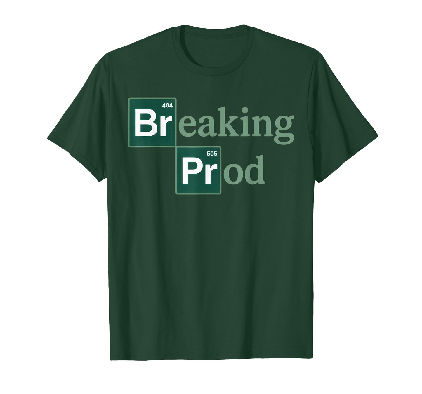 Breaking Prod Nerd Developer Humor Coding Lifestyle T-Shirt