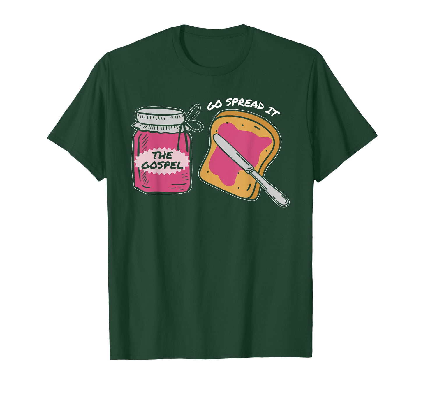 Go Spread It Gospel, Funny Bible Verse T-Shirt
