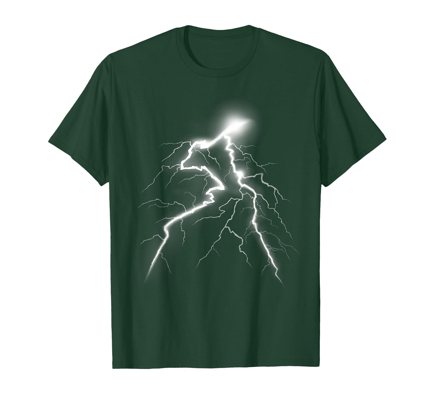 LIGHTNING T-shirt Thunder Lightning Bolt Storm Strikes T-Shirt