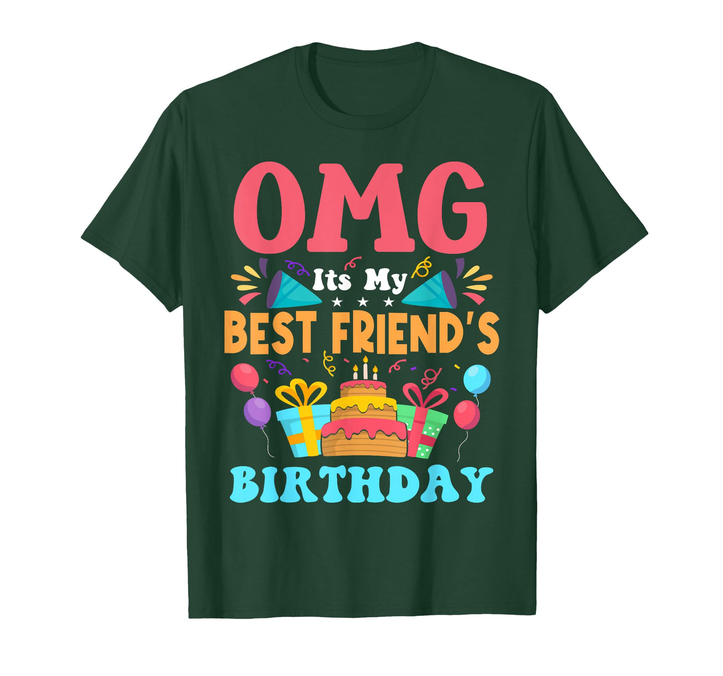 It's My Birthday Best Friend Gift Family Happy Birthday T-Shirt