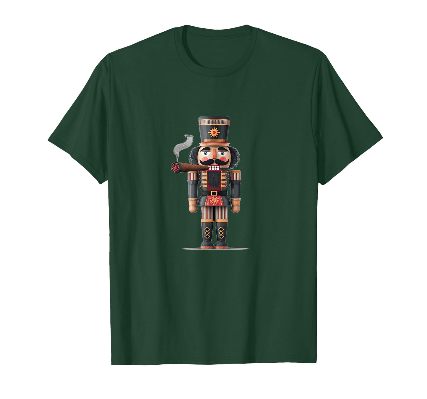 Cool Nutcracker with Smoking Cigar Costume T-Shirt