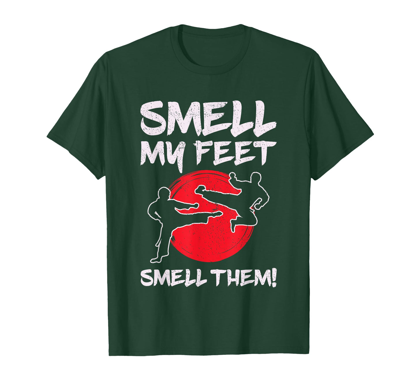 Karate Martial Arts Smell My Feet Lover Funny Coach Teacher T-Shirt