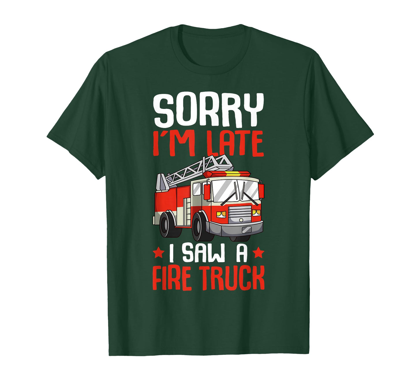 Firefighter Fireman Firefighting Kids Boys T-Shirt