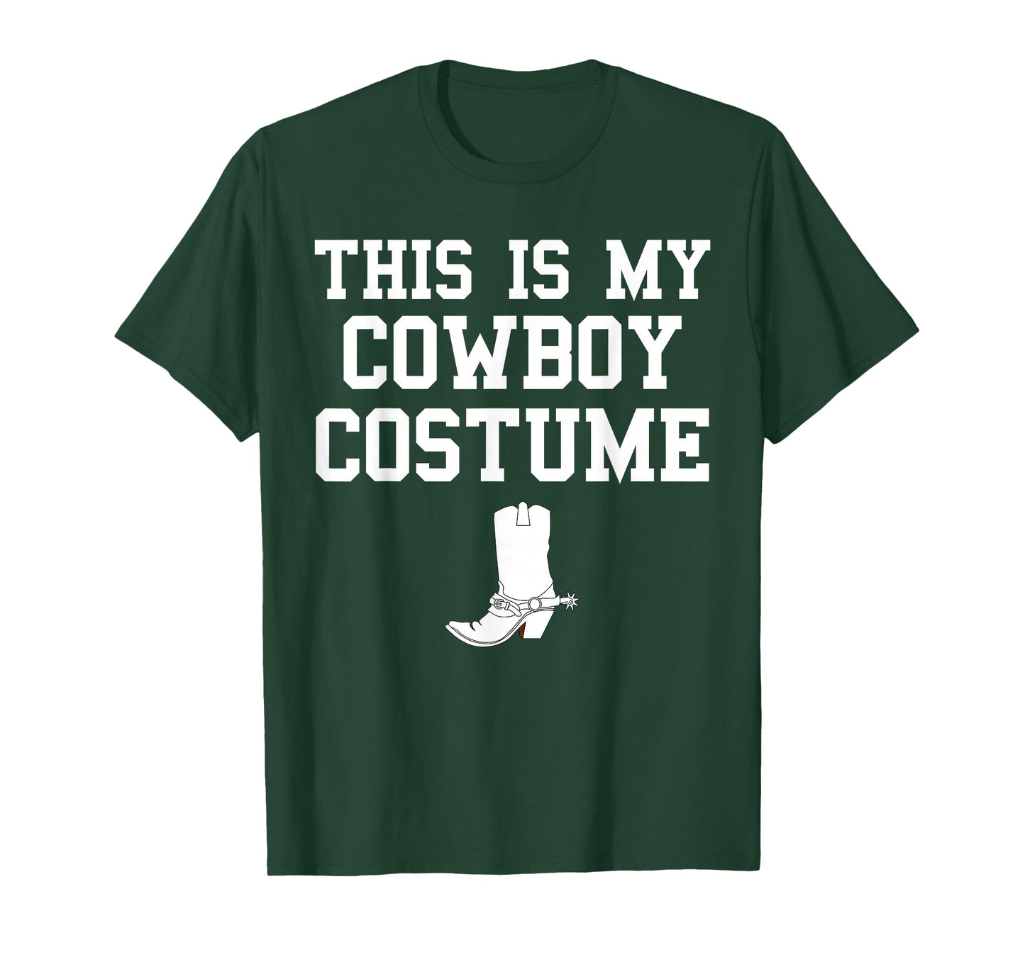 This is My Cowboy Costume Funny Lazy Country Western T-Shirt T-Shirt