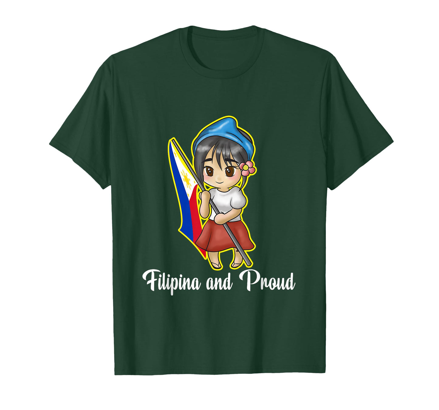 Philippines Pinay Filipina And Proud Filipino Flag Day T-Shirt