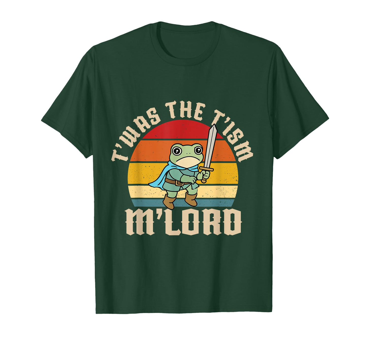 Funny Autism Awareness Support Twas The Tism M' Lord Tee T-Shirt