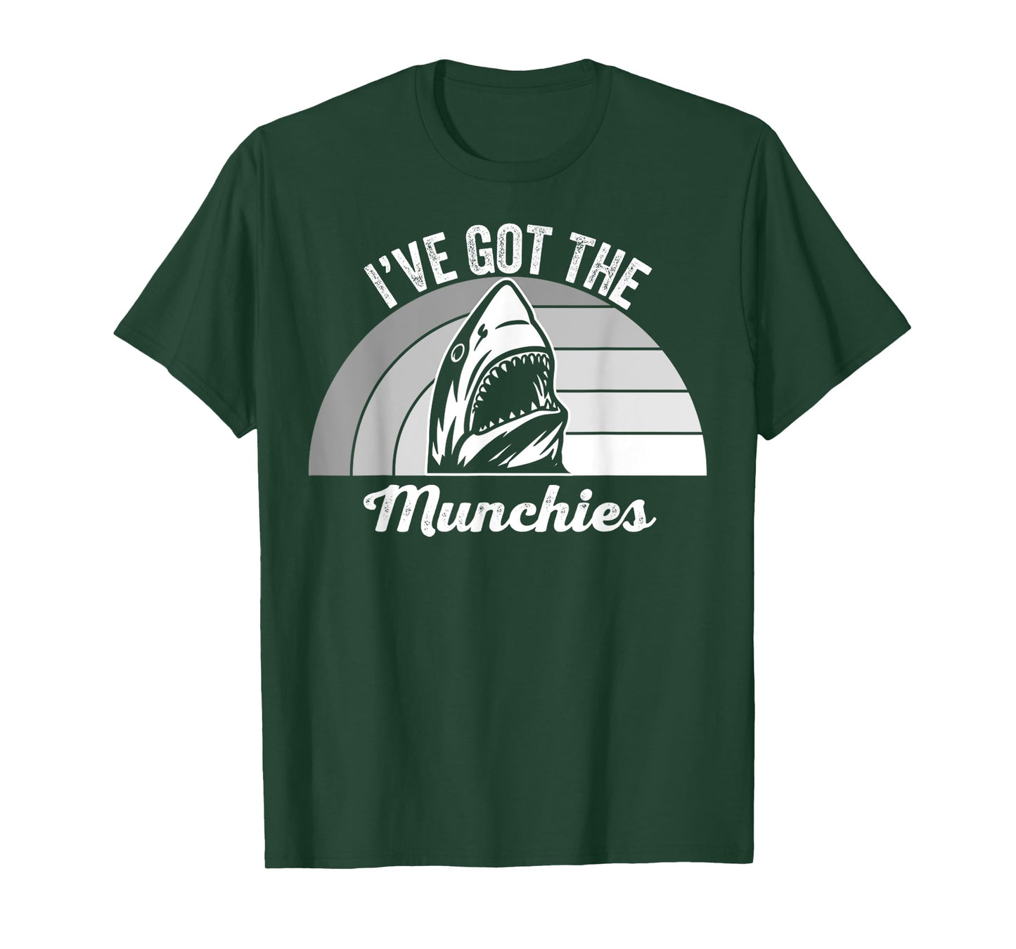 I've Got The Munchies Shark Graphic Fun T-Shirt