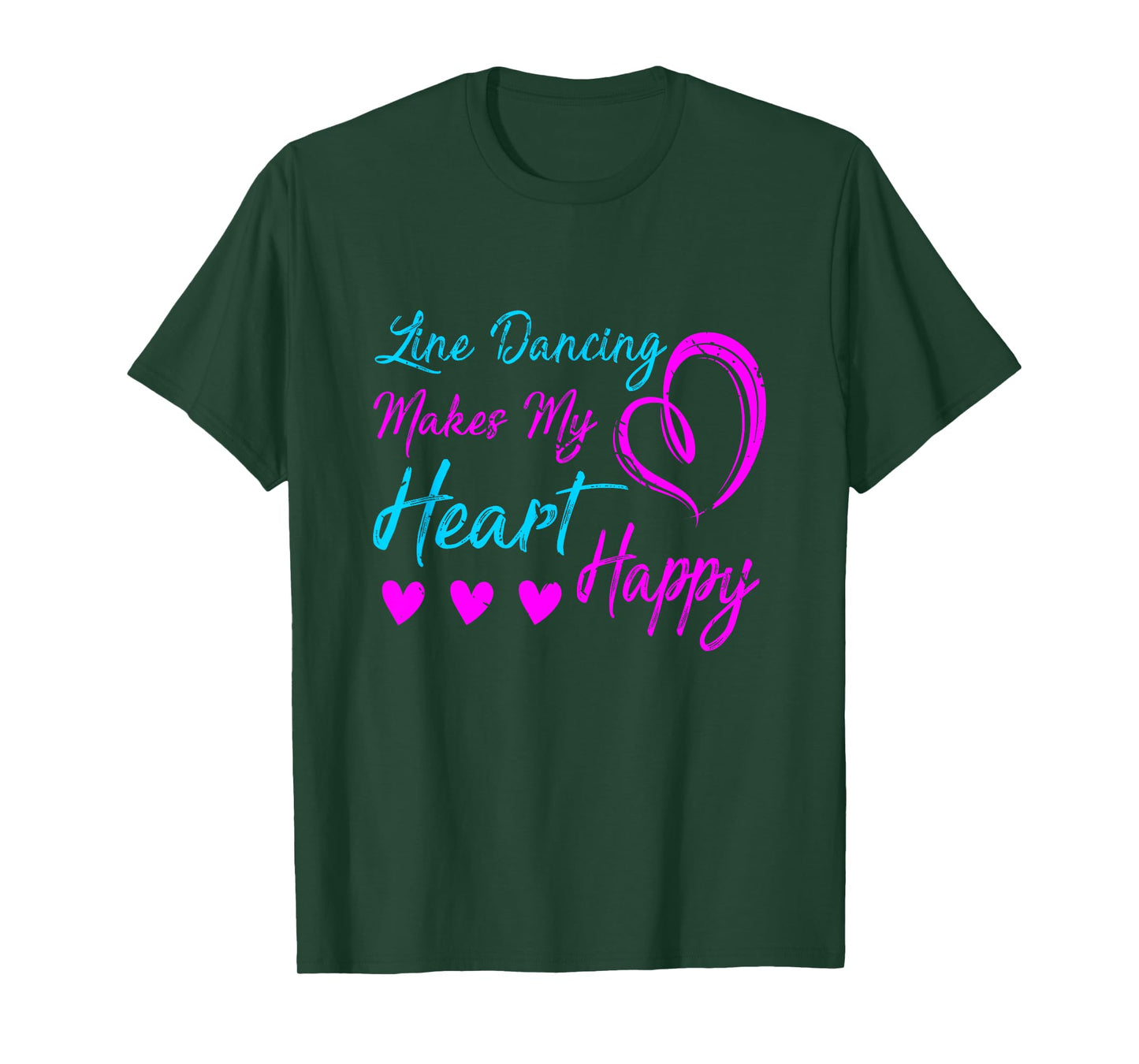 Rodeo Line Dancing Western Texas Gift Line Dance T-Shirt