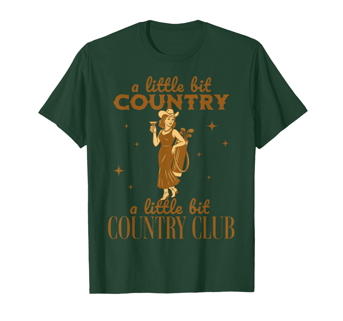 Country Golf Southern Vintage Golfing Country Club Golfer T-Shirt