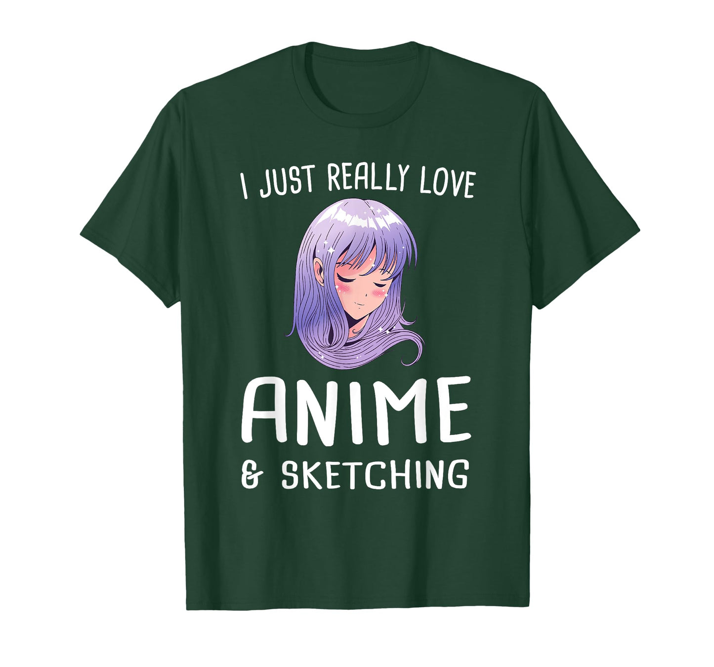 I just really love Anime & Sketching Manga Gift T-Shirt