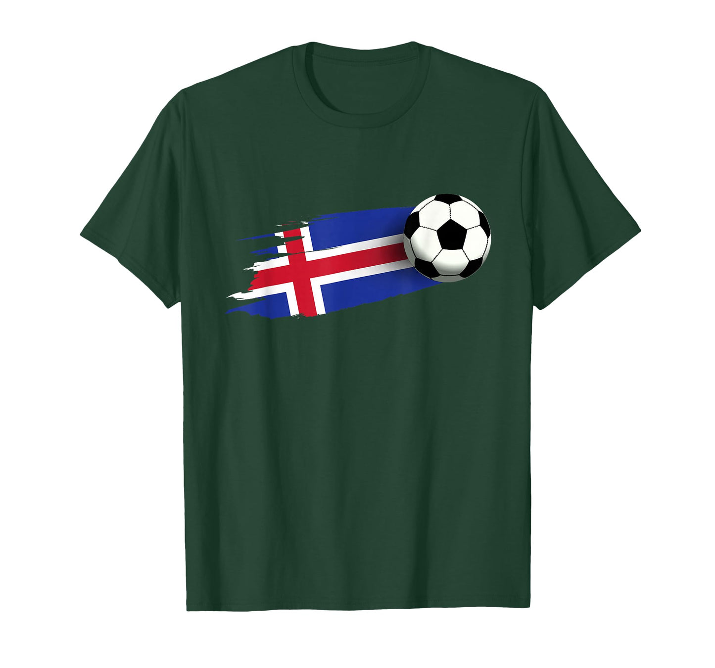 Iceland Flag Jersey Icelandic Soccer Team Icelandic T-Shirt