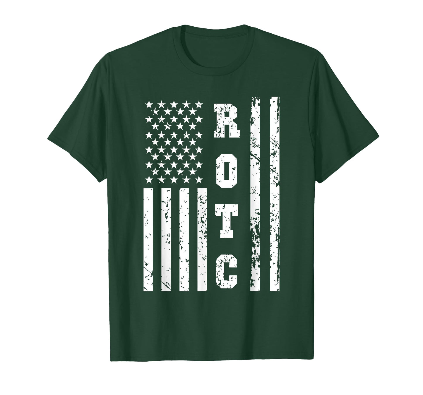 ROTC United States ROT Corps w US Flag T-Shirt