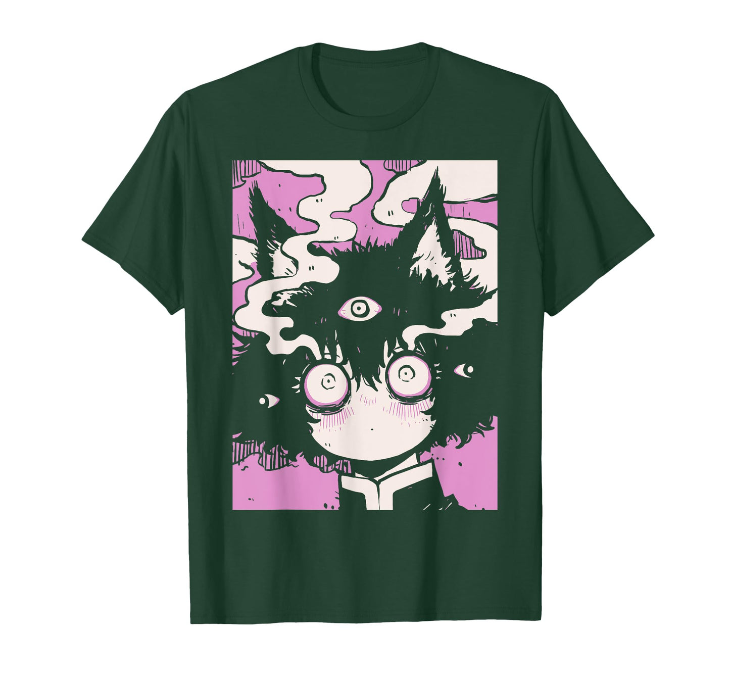 Horror Anime Manga Neko | Japan Japanese Creepy Kawaii Goth T-Shirt