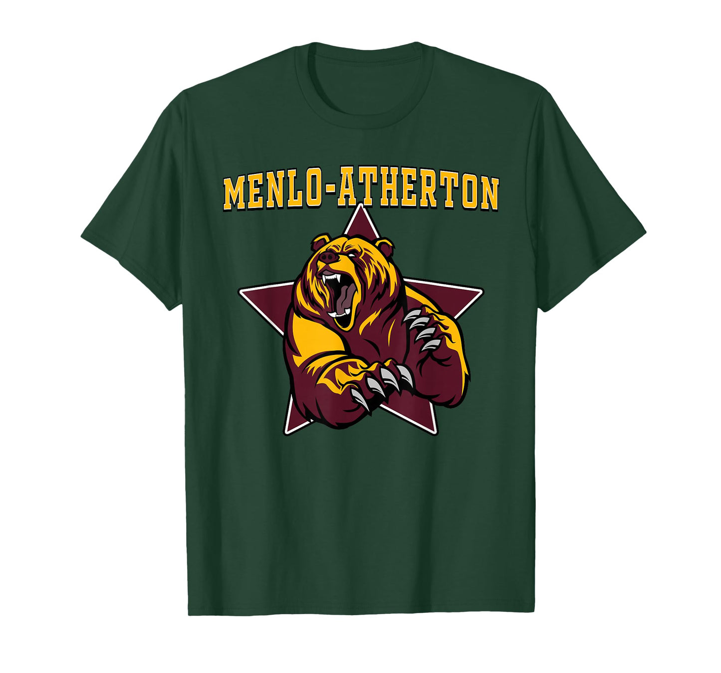 Menlo-Atherton Bears High School Team Spirit T-Shirt