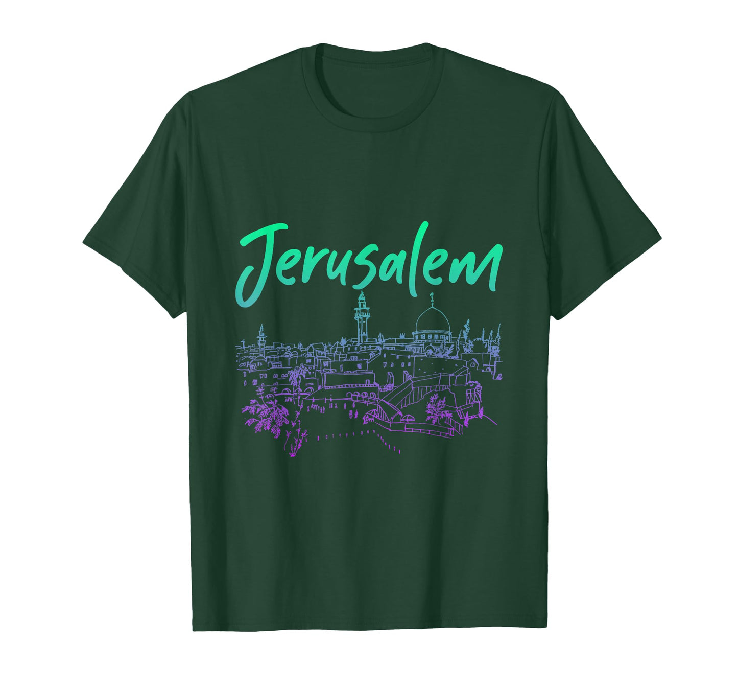 Judaism Gift Jerusalem Israel T-Shirt