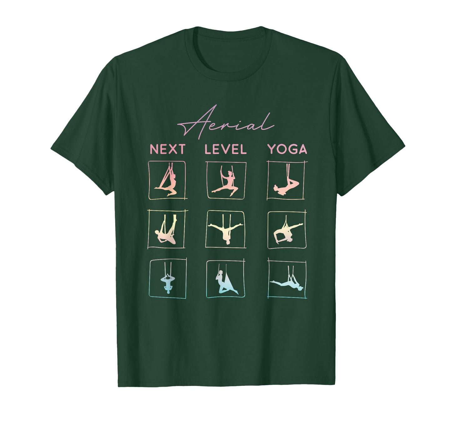 Aerial Yoga Gifts, Aerial Silks, Hammock Silks, Upside Down T-Shirt