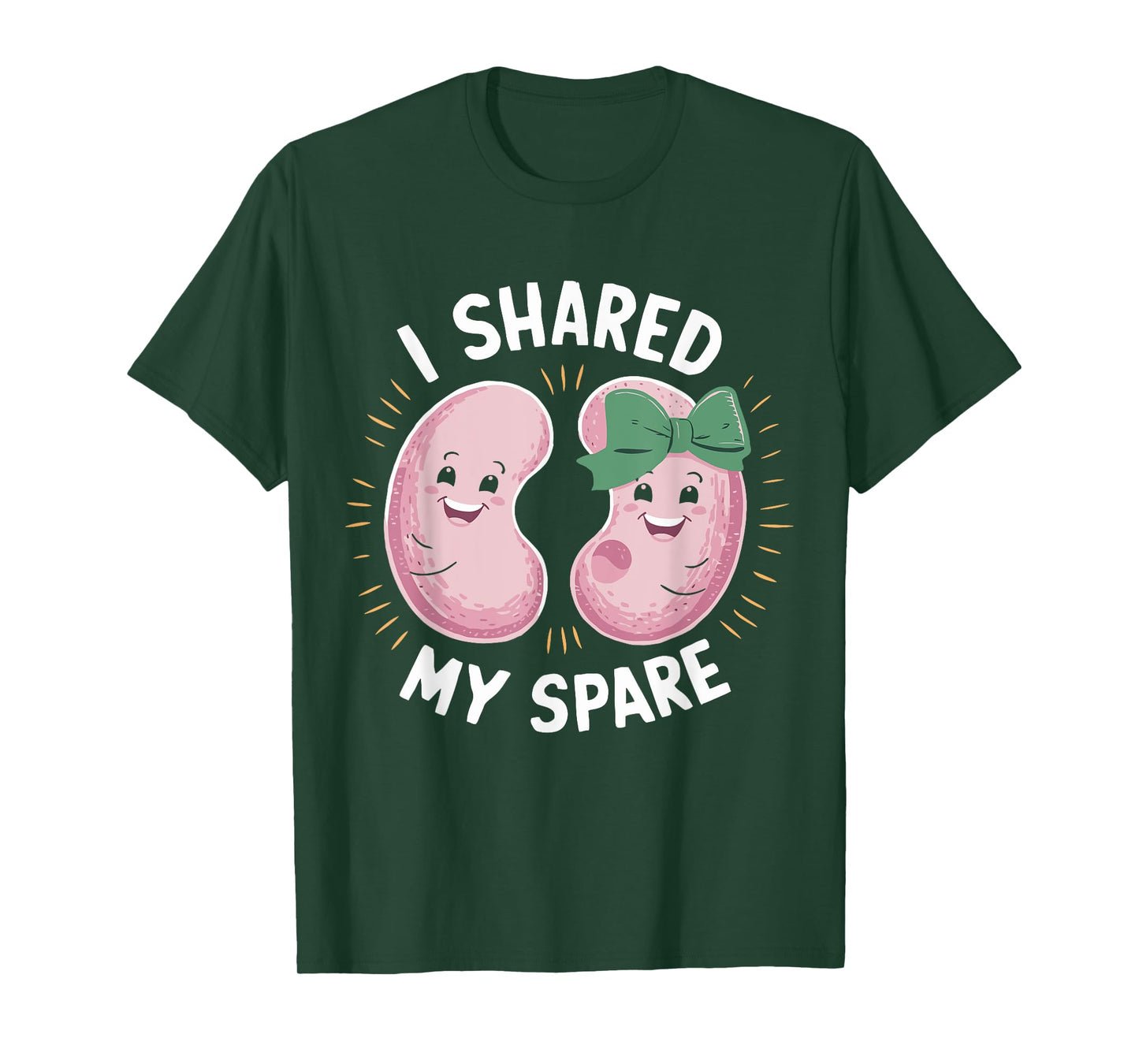 I Shared My Spare Kidney Donor Organ Donation Awareness T-Shirt