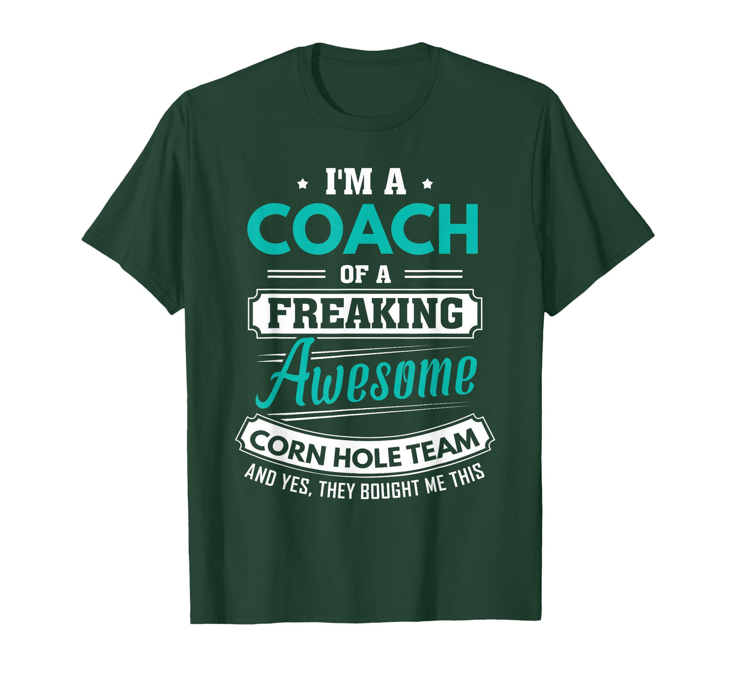 Corn Hole Coach Corn Hole Team Coach Gift T-Shirt