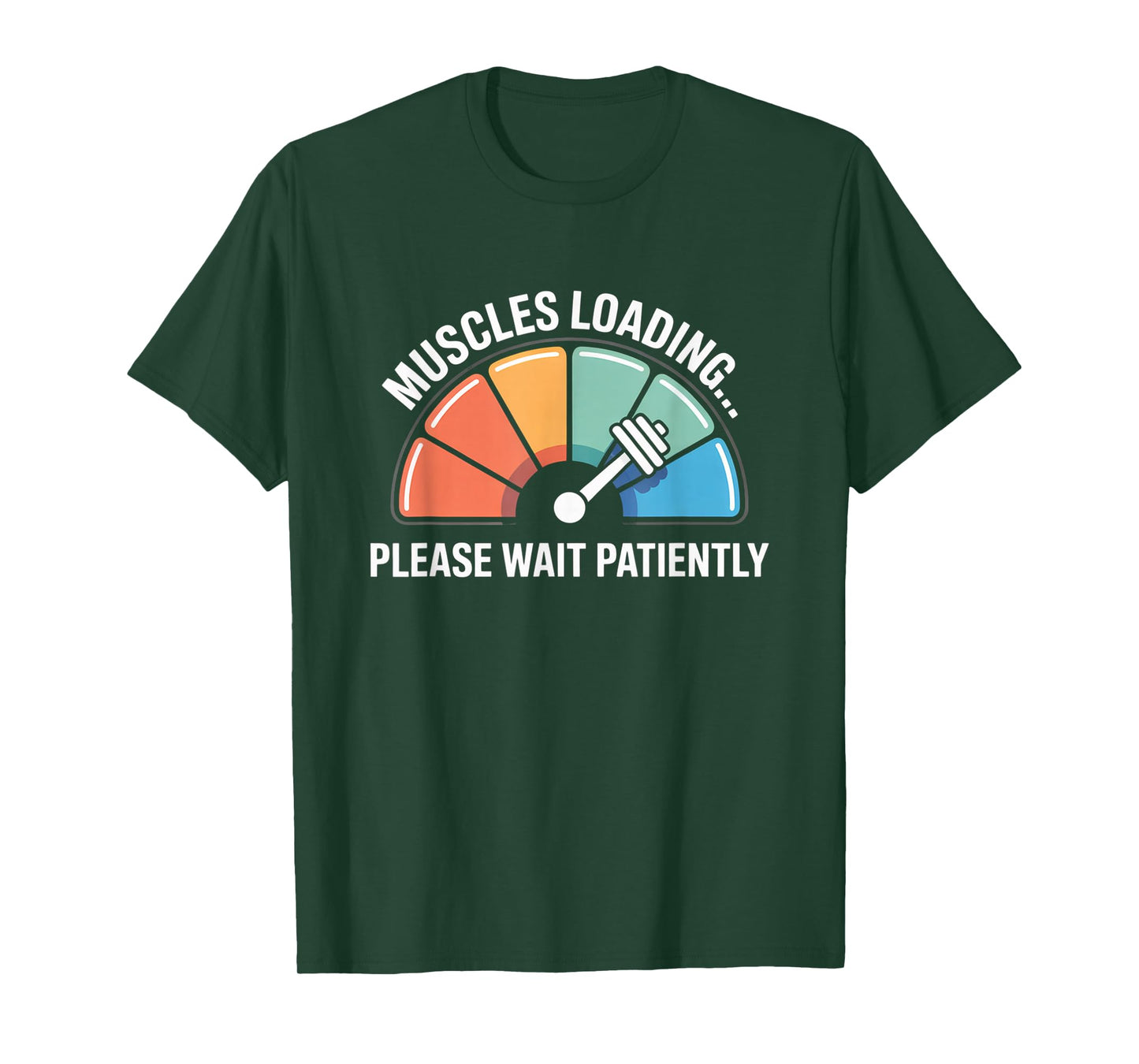 Muscles Loading Please Wait Fitness Funny Gym Workout Men T-Shirt