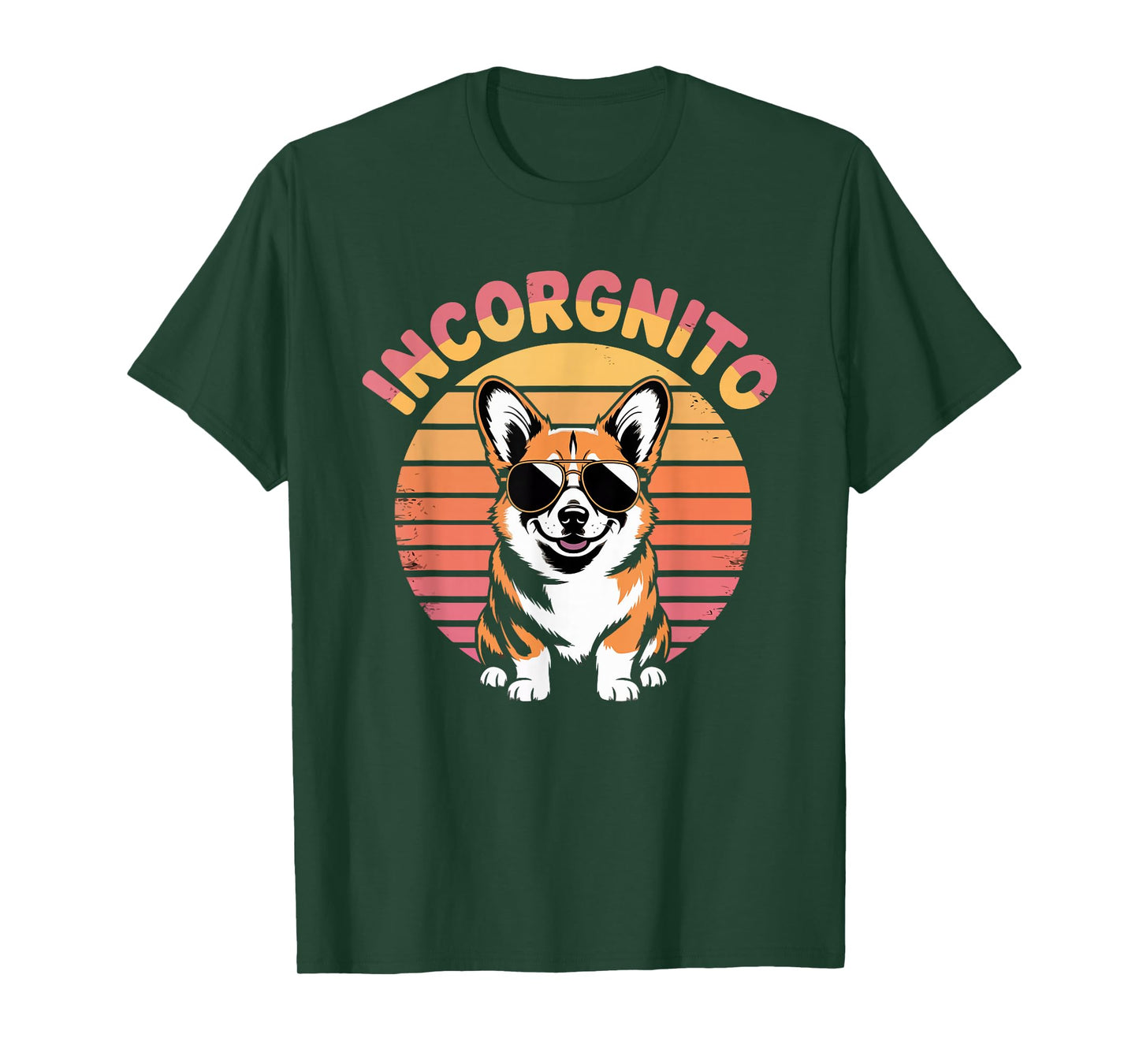 Corgi Dad Corgi Lovers Dog Lover Incorgnito T-Shirt