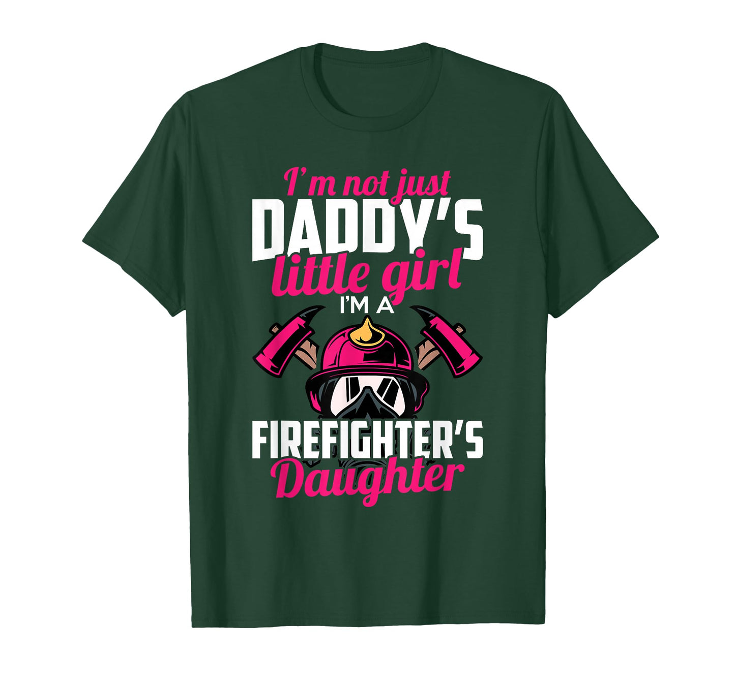 Firefighter Daughter Design for Kids Firefighter Toddler T-Shirt