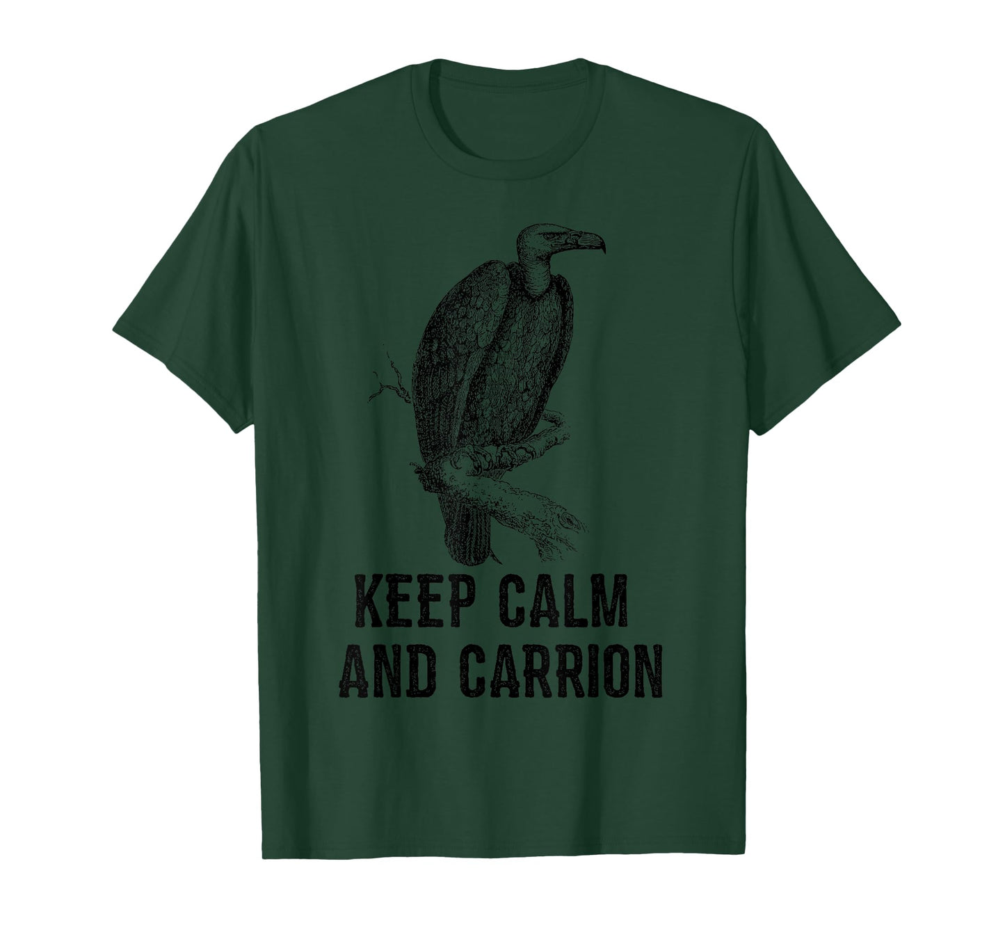 Funny Design Keep Calm and Vultures Condor Buzzard T-Shirt