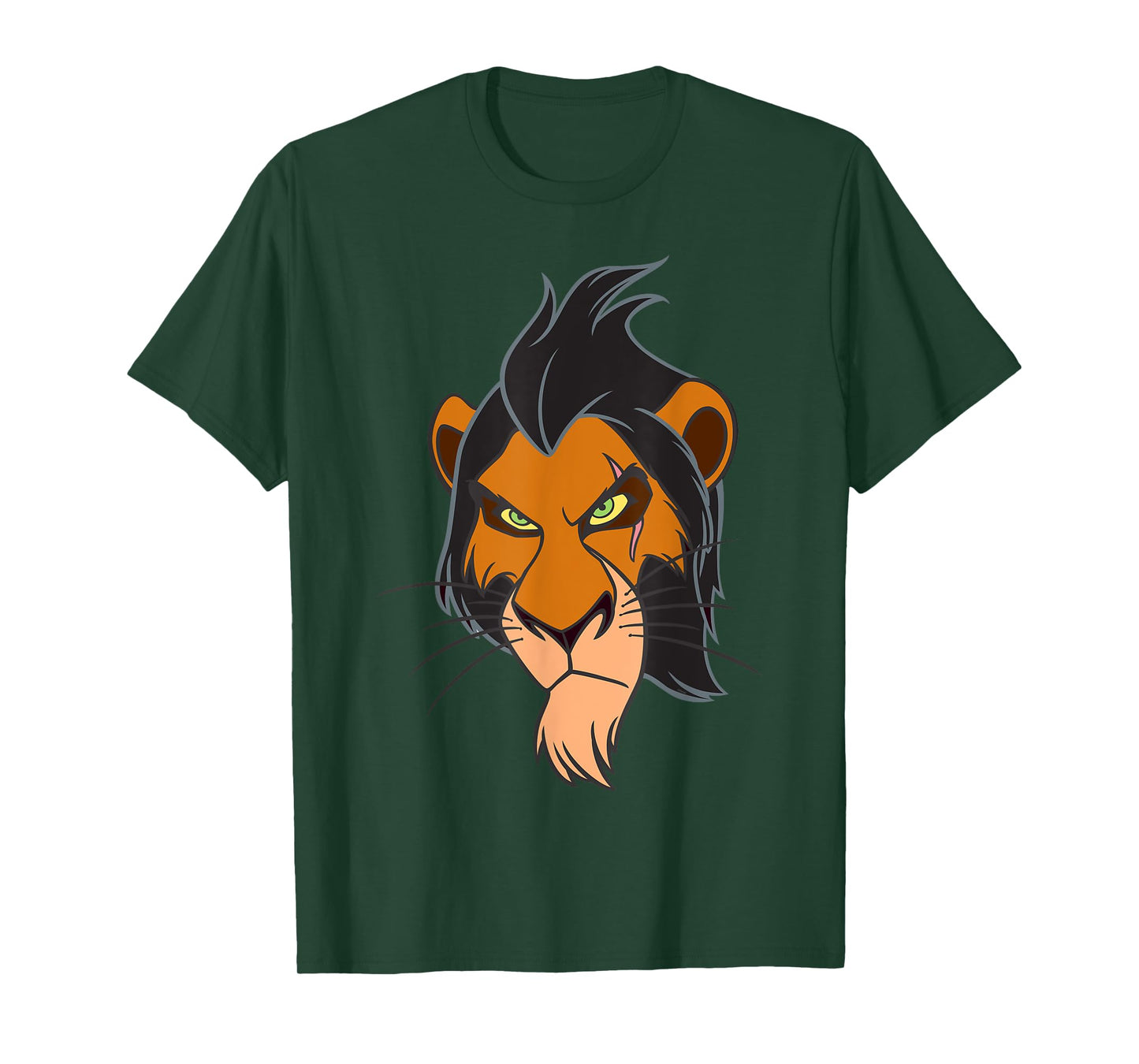 Disney Villains Scar from The Lion King Big Face Costume T-Shirt