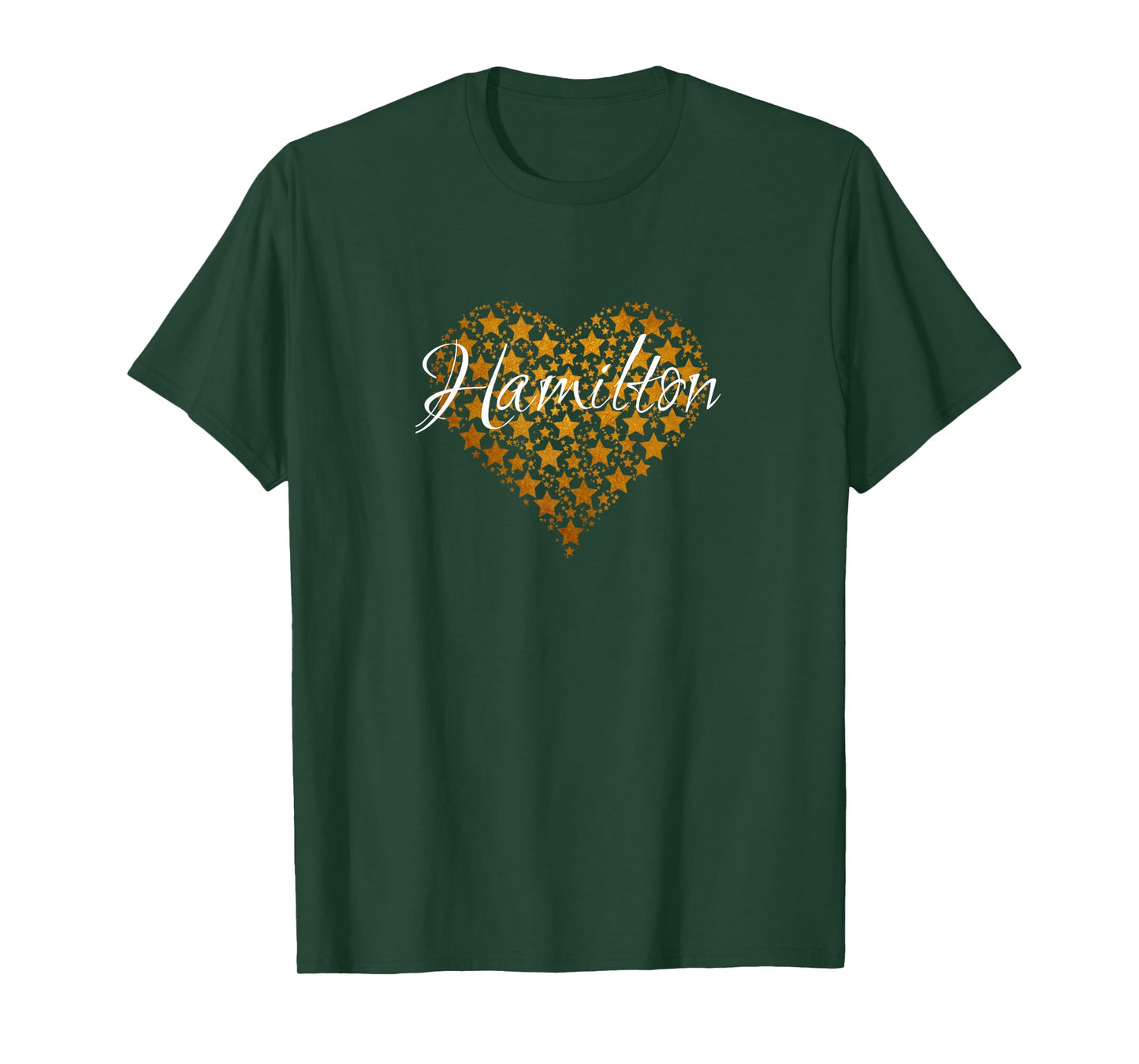 I Love Hamilton Heart | Gift for Teenage Girl & Women T-Shirt