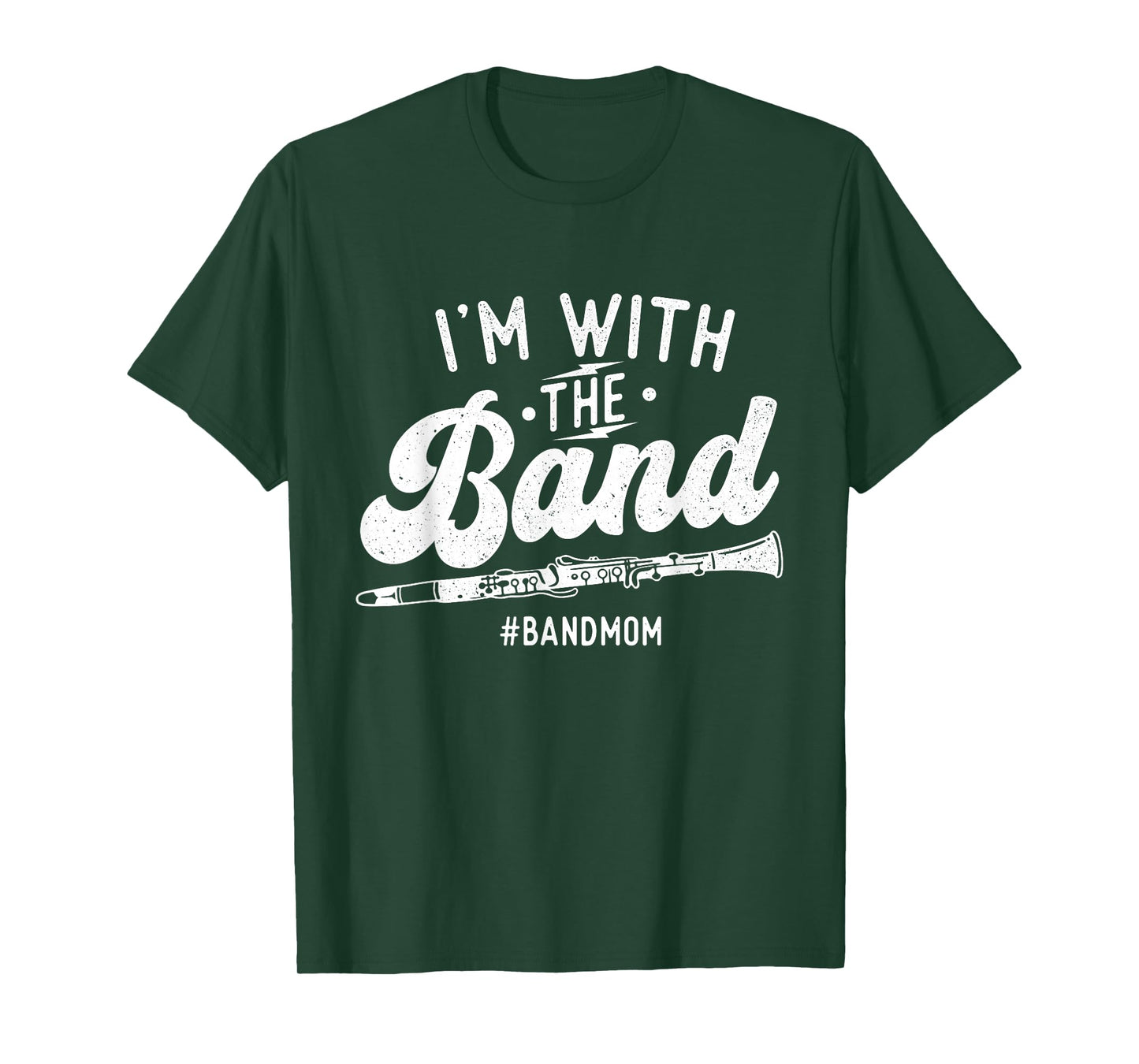I'm with The Band - Mom Clarinet Player Clarinetist T-Shirt