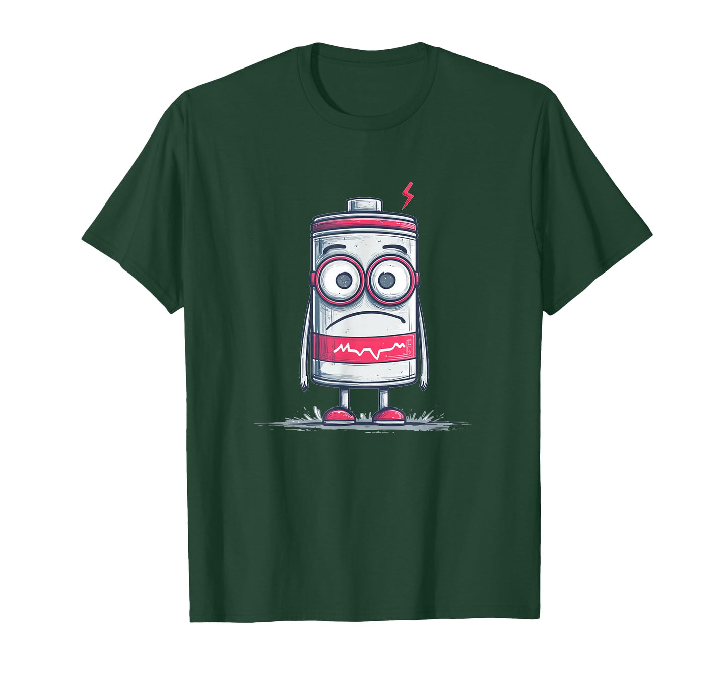 Funny Battery Look T-Shirt