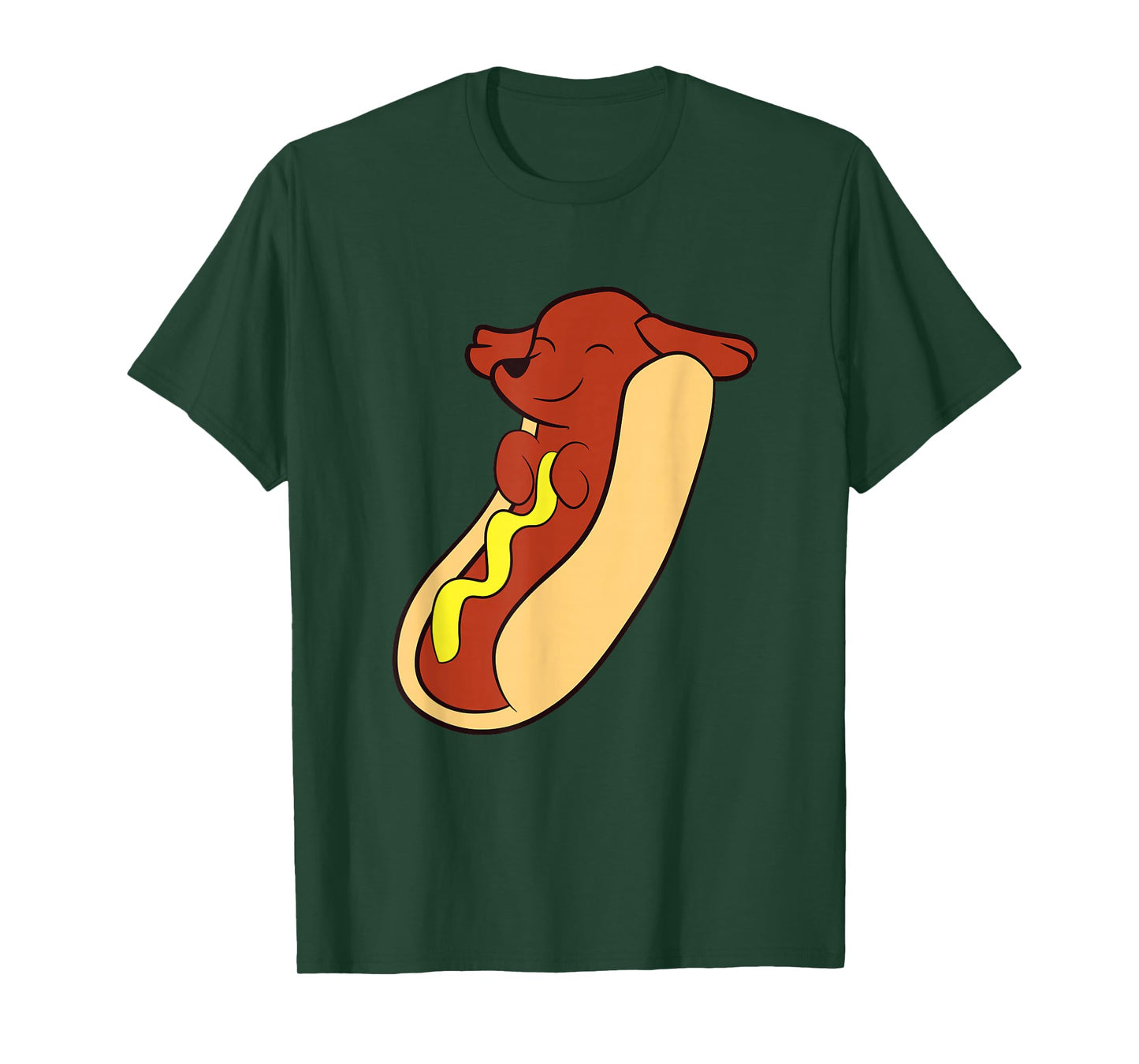 Hotdog Lover Hotdog Dachshund Hot Dog T-Shirt