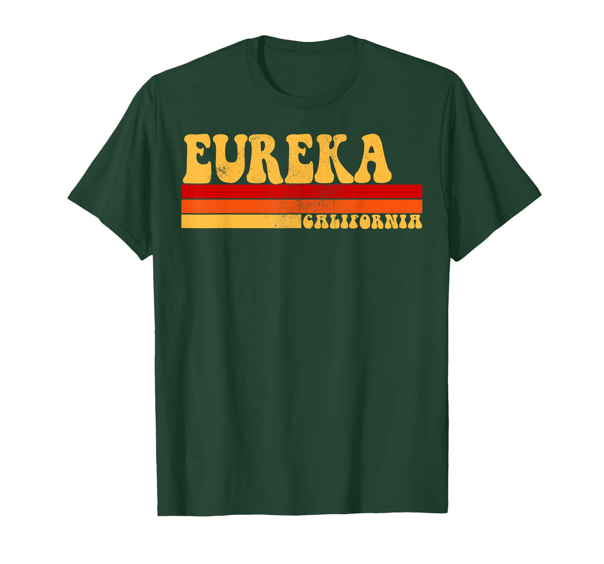 EUREKA California City Vintage Roots Retro Design 70s 80s T-Shirt