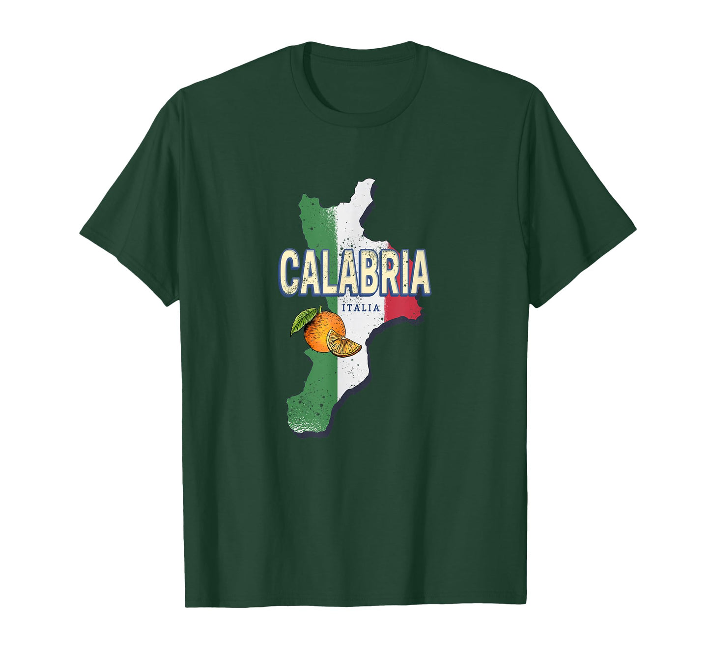 Calabria Italy Retro Region Map Vintage Souvenir T-Shirt