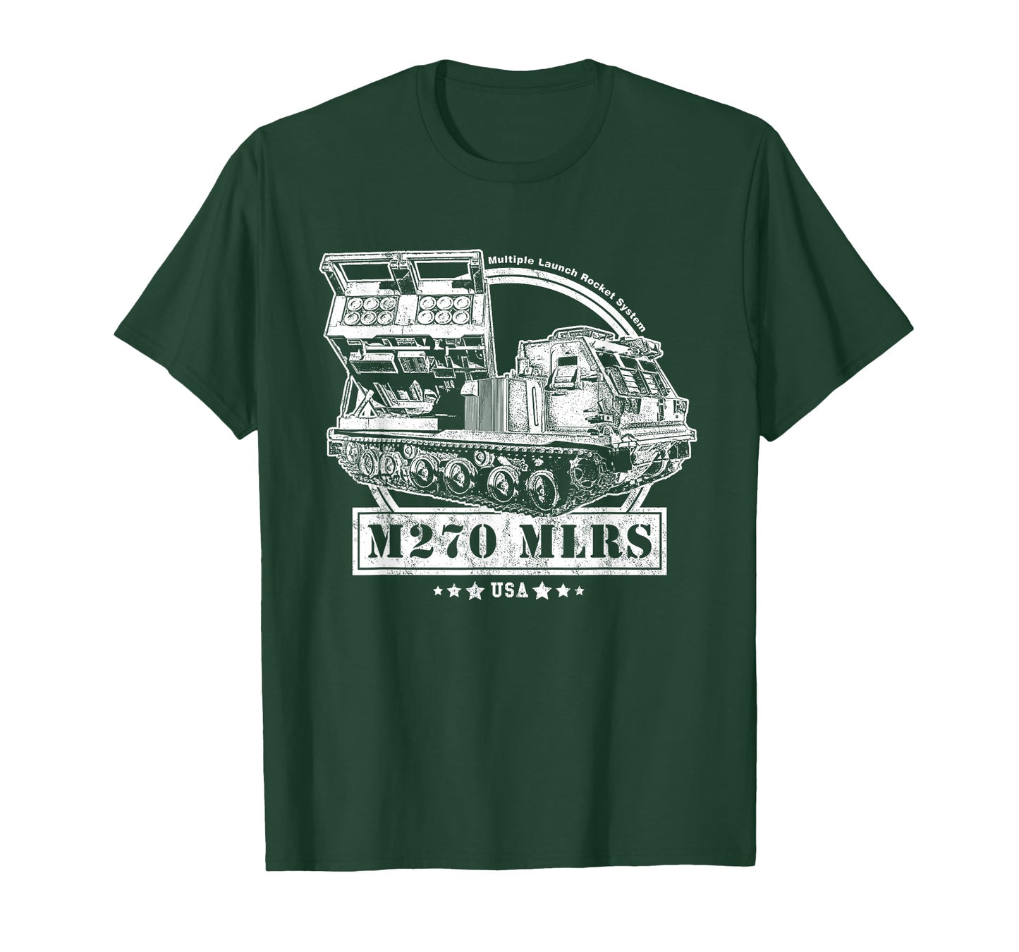 M270 Multiple Launch Rocket System T-Shirt