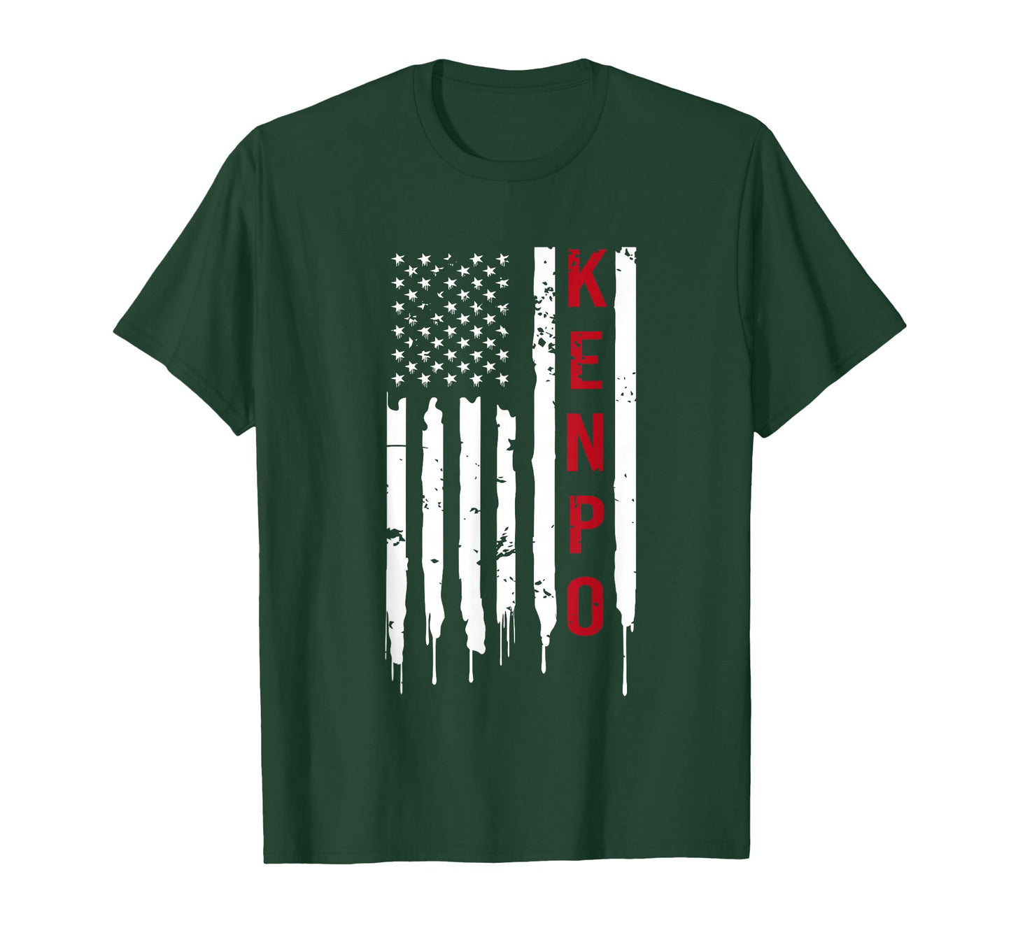 Kenpo Karate American Flag T-Shirt