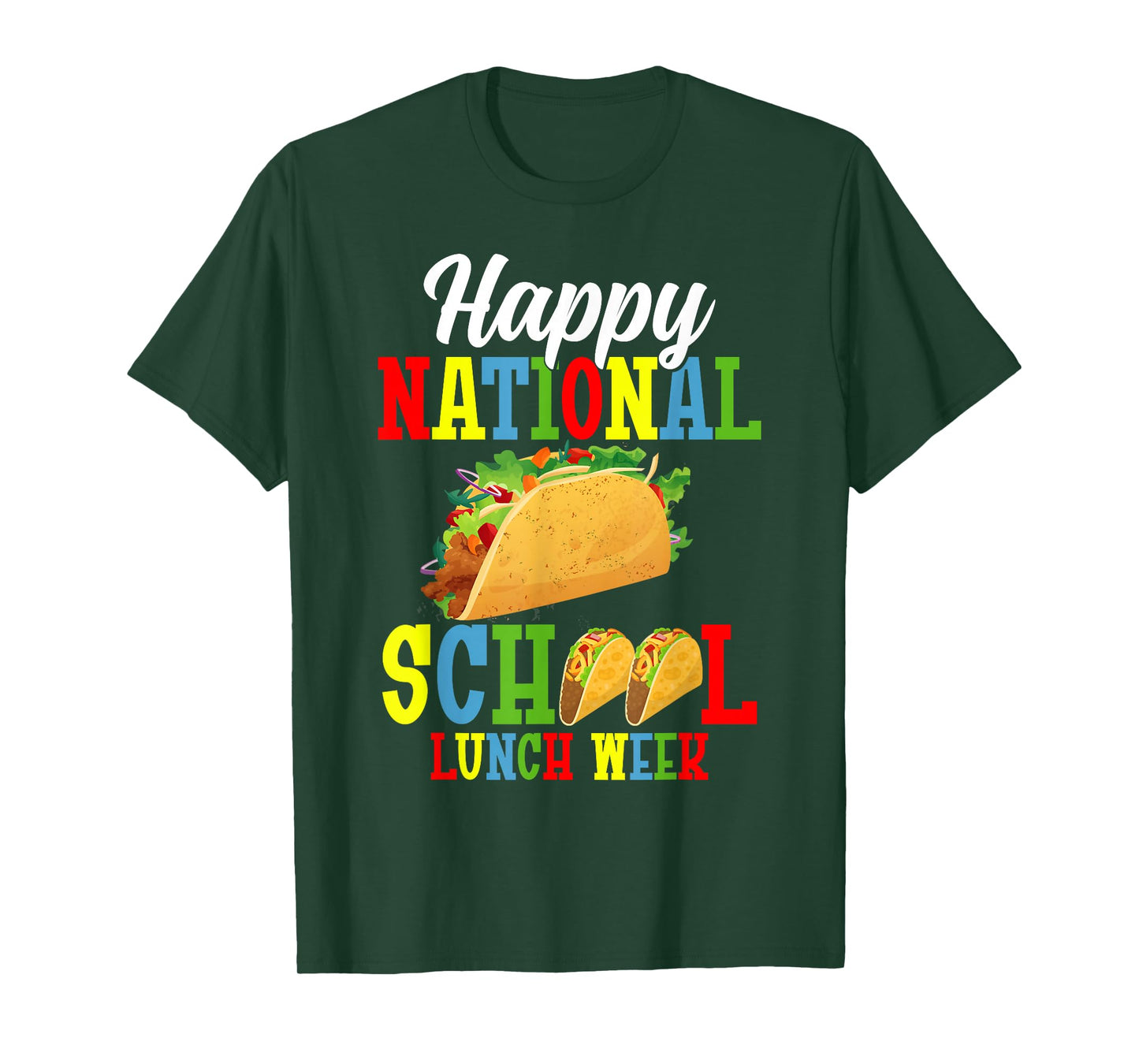 Lunch Foodie Happy National School Lunch Week T-Shirt
