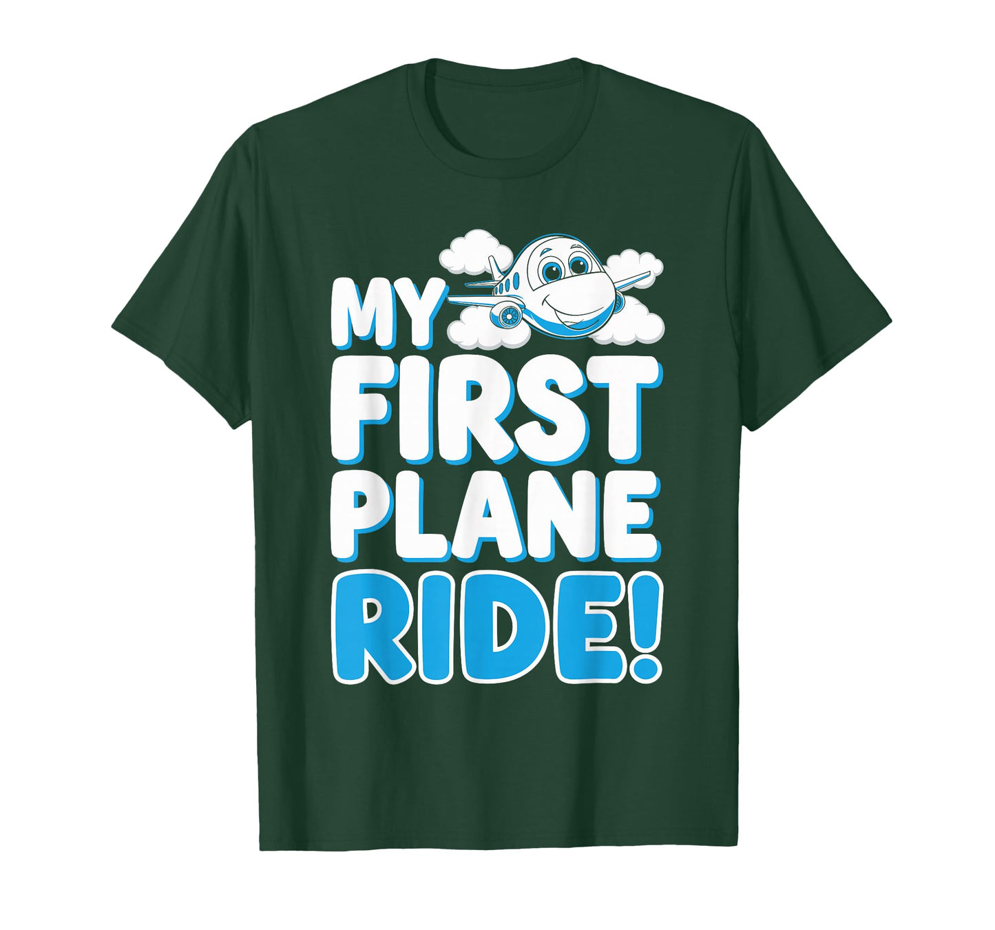 My First Plane Ride First Time Flying Adventure T-Shirt
