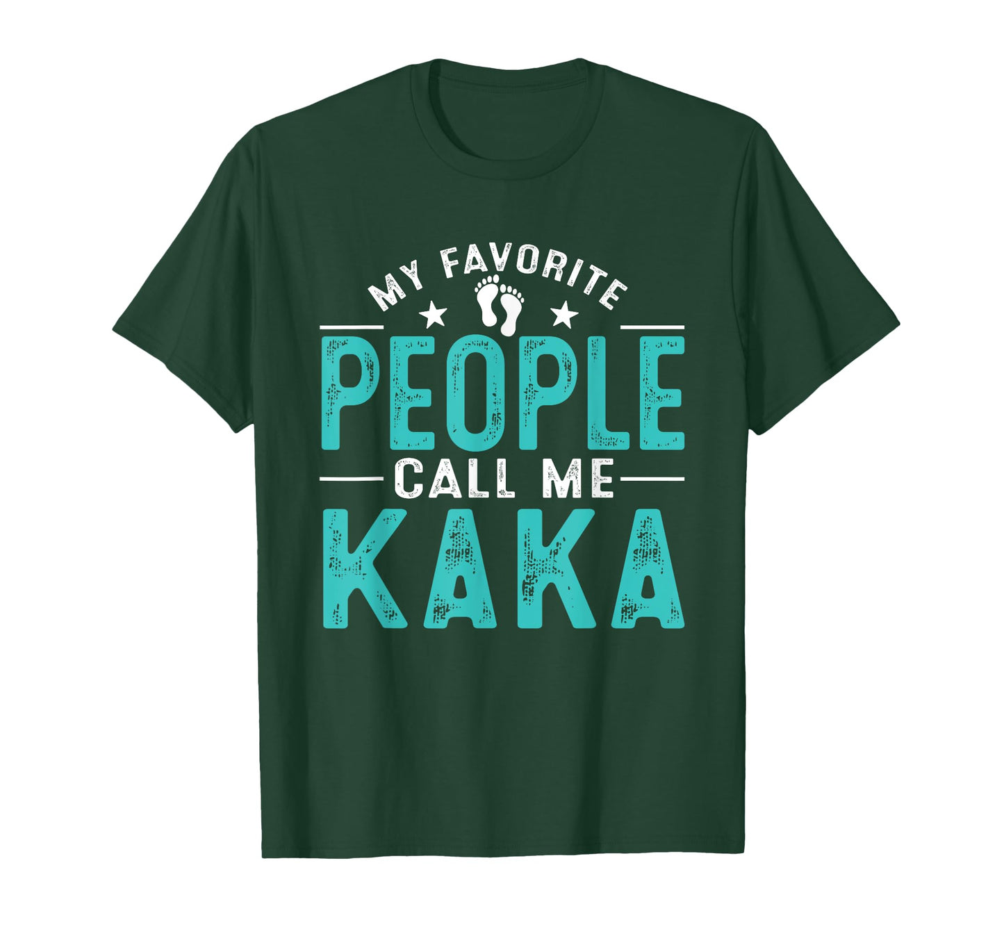 My Favorite People Call Me Kaka Vintage Funny Kaka Father T-Shirt