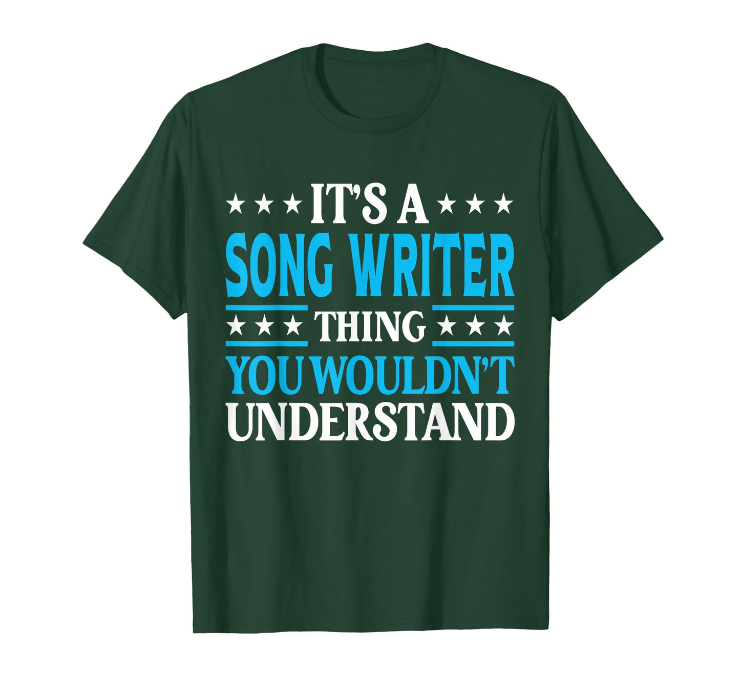 Song Writer Thing Job Title Employee Funny Song Writer T-Shirt