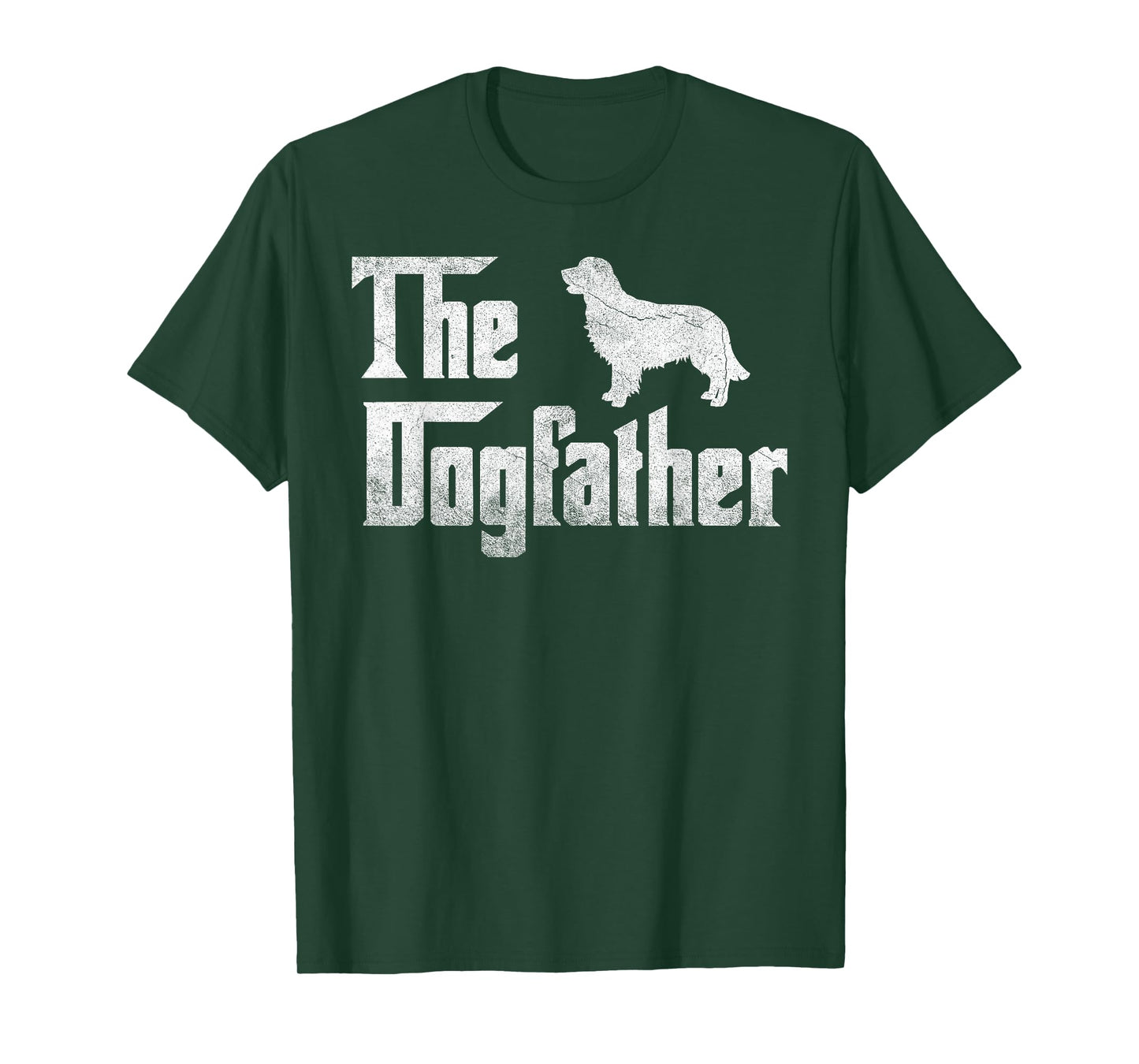 Golden Retriever The Dogfather T-Shirt Father Dog Lover Gift Men T-Shirt