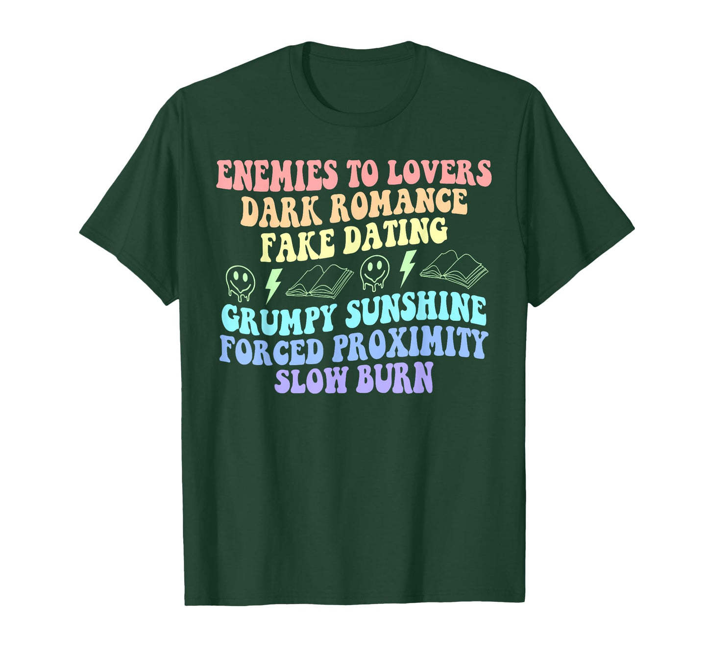 Enemies to Lovers Dark Romance Fake Dating T-Shirt