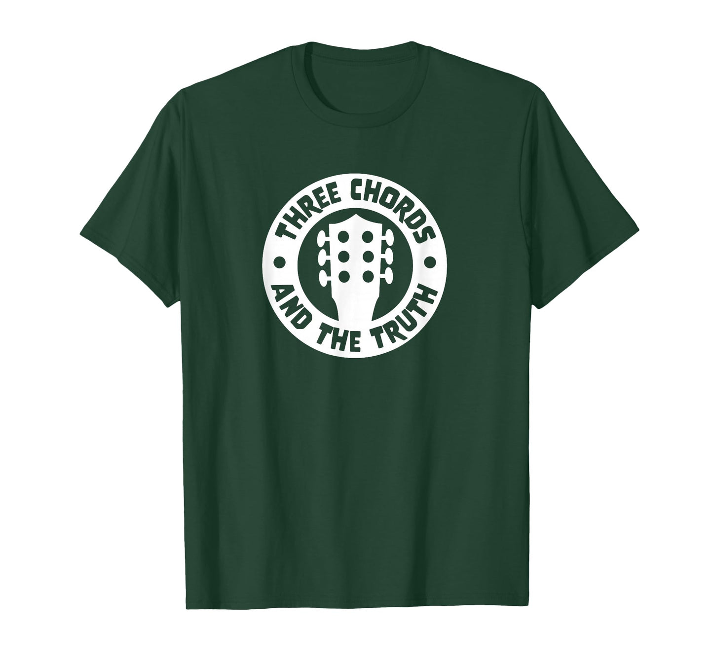 Three Chords & The Truth Country Folk Music Acoustic Guitar T-Shirt