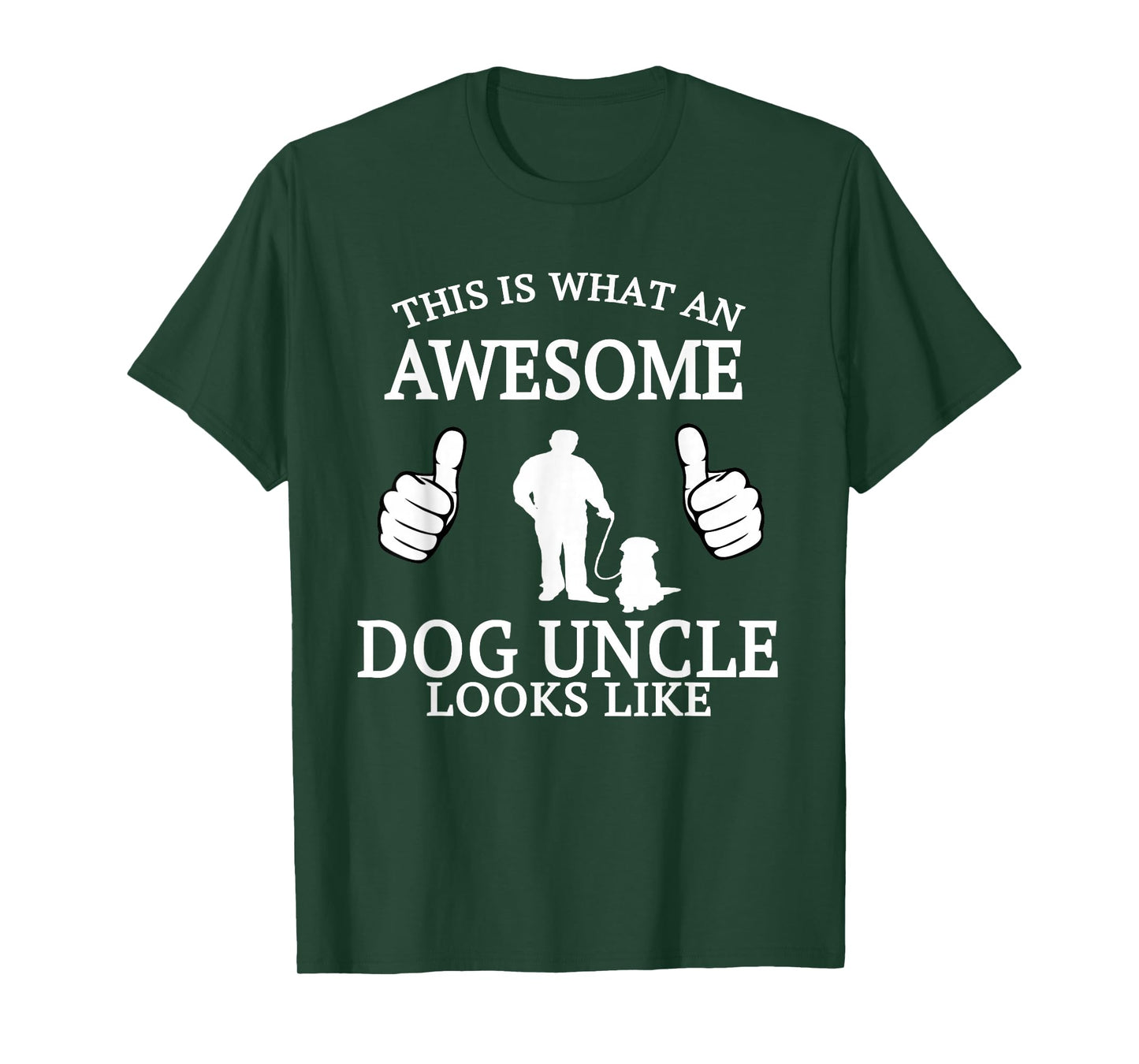 Dog Uncle T Shirt for Animal Lovers Funny Awesome T-shirt T-Shirt