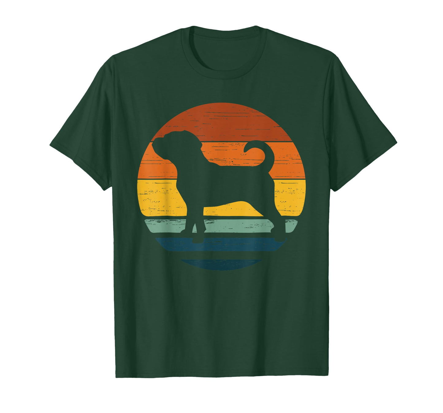 Chug Vintage Retro Mom Dad Dog Gift T-Shirt for Men Women Kids